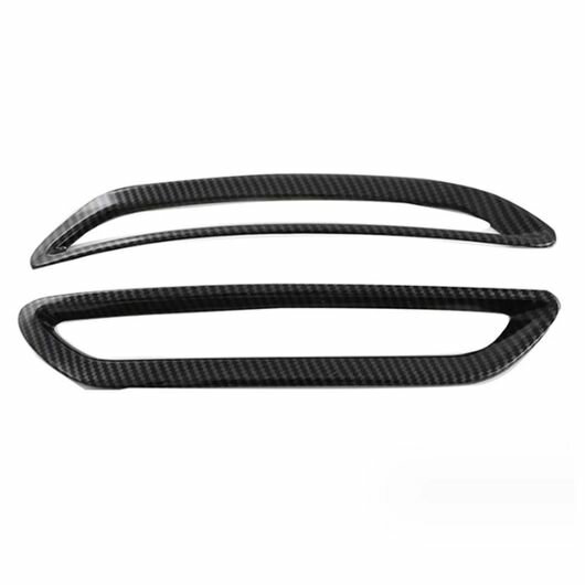 適用: ホンダ シビック ハッチバック 2023 カーボンファイバー リア フォグライト ランプ カバー トリム フォグライト ベゼル フレーム SR-AA-9253 Car light