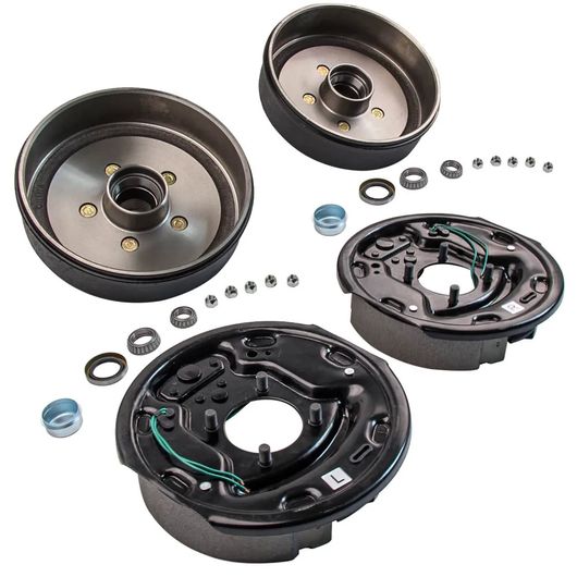 10 X 2-1/4 トレーラー ブレーキ ハブ ドラム ベアリング キット 電動 ブレーキ 適用: 3500LBS アレックス SR-BB-2582 Car parts