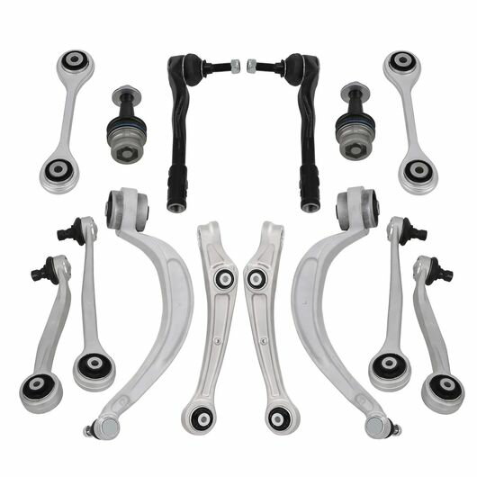 14X フロント トラック サスペンション コントロールアーム ウィッシュボーン リンク キット 適用: アウディ/AUDI A4 B8 A5 Q5 8K0407694T 8K0407694S SR-BB-2812 Car parts