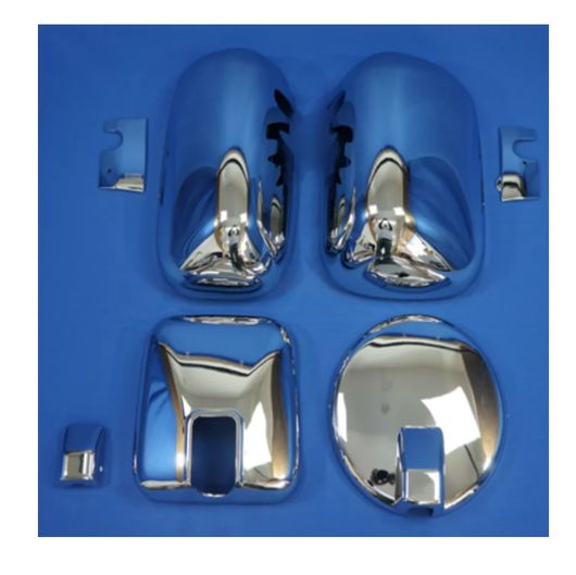 リア ビュー ミラー カバー 適用: いすゞ 5-スター ギガ トラック クローム メッキ ボディ パーツ SR-AA-1266 Exterior parts for cars