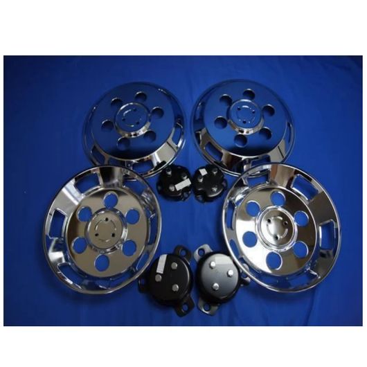 ハブ カバー 適用: いすゞ エルフ NKR NQR 600P NPR N -シリーズ トラック クローム メッキ ボディ パーツ SR-AA-1363 Exterior parts for cars