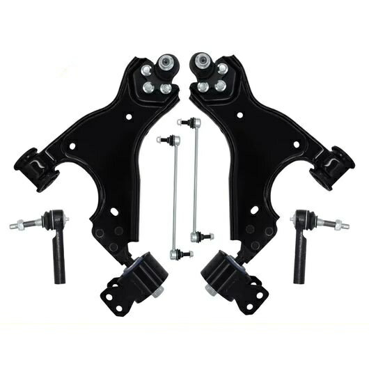 6ピース フロント ロワー コントロールアーム スウェイバー リンク キット 適用: ビュイック/BUICK アンクレイブ GMC アカディ シボレー/CHEVROLET トラバース 2007 2008 2009-2017 SR-BB-4902 Car parts