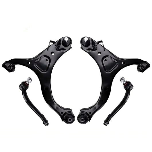 4ピース フロント ロワー コントロール アーム ボール ジョイント タイ ロッド エンド セット 適用: ヒュンダイ/現代/HYUNDAI サンタフェ 起亜 ソレント 2007 2008 2009-2013 MS90152 SR-BB-4973 Car parts
