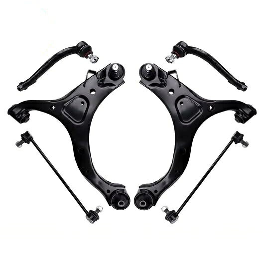 フロント ロワー コントロールアーム ボール ジョイント スタビライザー リンク 6ピース キット 適用: ..