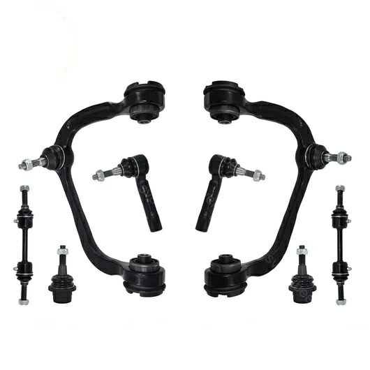 フロント アッパー コントロールアーム スウェイバー アウター タイ ロッド エンド サスペンション 8ピース セット 適用: フォード/FORD F-150 4WD AWD 2009 2010 2011-2014 SR-BB-5167 Car parts