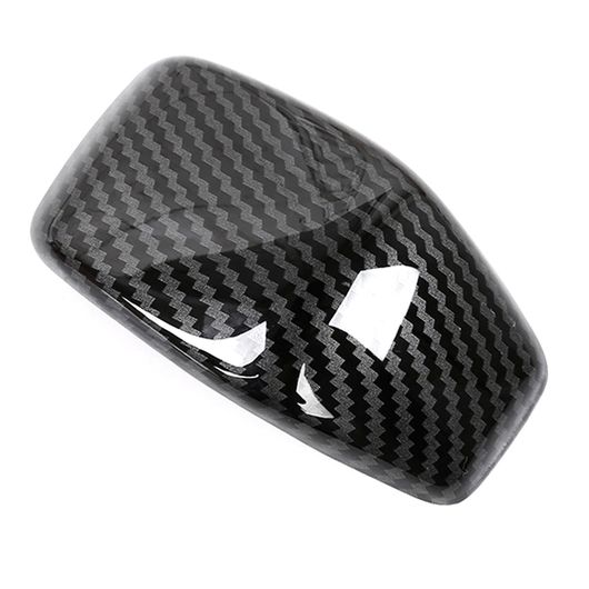 適用: トヨタ ランドクルーザー 300 J300 LC300 2022 2023 カーボン グレイン ABS ギア シフト ノブ ヘッド カバー トリム SR-BB-5302 Interior parts for cars