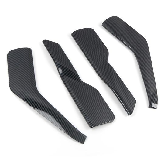 左ハンドル用 適用: フォード/FORD エクスプローラー U625 2020-2024 ABS カーボン スタイル インテリア ドア ハンドル ボウル カバー トリム 4ピース SR-BB-5320 Interior parts cars