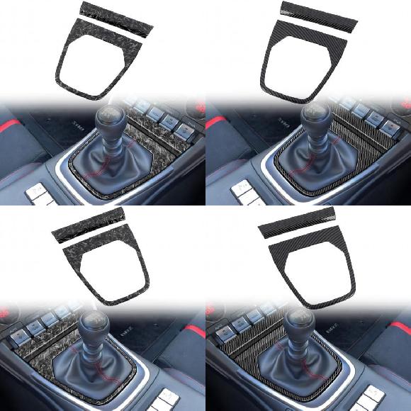 インテリア アクセサリー センター コンソール ギア シフト パネル カバー トリム 適用: トヨタ GR86/スバル マーブル グレイン 右ハンドル用〜カーボン グレイン 左ハンドル用 SR-BB-5257 Interior parts for cars