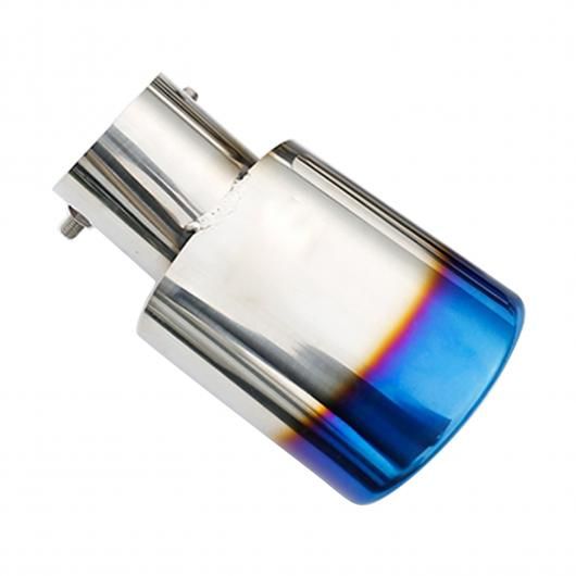 適用: 三菱 アウトランダー 2022 2023 2024 2025 ステンレス スチール エキゾースト マフラー テールパイプ 1ピース ブルー SR-BB-5868 Exterior parts for cars