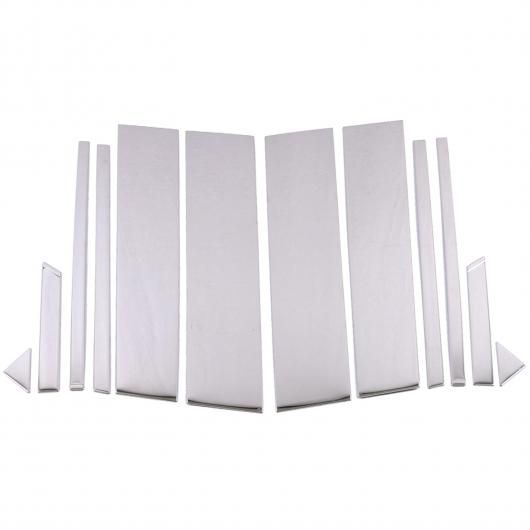 適用: トヨタ RAV4 2019-2024 ステンレス スチール シルバー ボトム ウインドウ シル トリム 装飾 カバー 6ピース センター ピラー シル SR-BB-6167 Exterior parts for cars