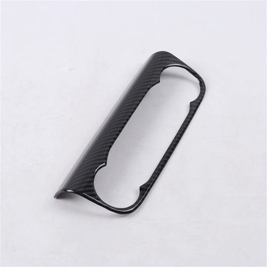 適用: フォード/FORD フォーカス MK4 2019-2023 カーボン ブラック インテリア センター コンソール エアコン ボタン カバー インテリア トリム ABS 1ピース SR-BB-6355 Interior parts cars