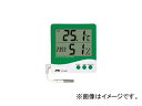 エー アンド デイ/A D 時計付き内外温度 湿度計 AD5682(3922073) JAN：4981046446327 Inner and outside temperature humidity meter with clock