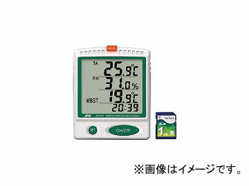 エー・アンド・デイ/A&D デジタル温湿度SDデーターロガー AD5696(3761231) JAN：4981046450607 Digital temperature and humidity data logger