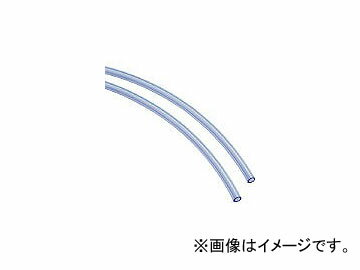 日本ピスコ/PISCO ソフトポリウレタンチューブ クリアブルー 4×2.5mm 100m UC0425100CB(4066057)