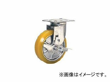 ɥ饤/SISIKU ƥ쥹㥹 쥿ؼߥȥåѡ SUNJB125SEUW(3535398) JAN4537657543308 Stainless steel caster based urethane wheel with free stopper