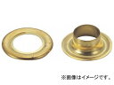 トラスコ中山/TRUSCO 両面ハトメ真鍮 8mm 20個入 PTHPB8(3523675) JAN：4989999821499 Double sided eyelet brass pieces