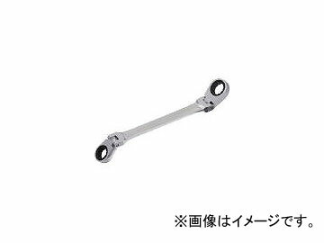 スエカゲツール/SEK ダブルフレックスロックギアレンチ 8×10mm DFL0810(3262006) JAN：4989530605243 Double flicks lock gear wrench