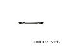 近江精機 6.35六角シャンク溝L：17Wビット ＋2 全長200L V21W2200(4061926) JAN：4571205691363 入数：10本 Hexagon shank groove bit total length