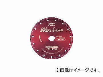 ロブテックス/LOBSTER ダイヤモンドホイール ウェブレーザー(乾式) 180mm WL180(2133610) JAN：4963202049481 Diamond Wheel Web Laser dry type