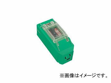 日動工業/NICHIDO プラコンインポッキンブレーカ 抜止コンセント付 過負荷漏電遮断器付 PIPBEKN(3604110) JAN：4937305042649 Placon Inn Pokkin Breaka With Stop Overload with Introduction