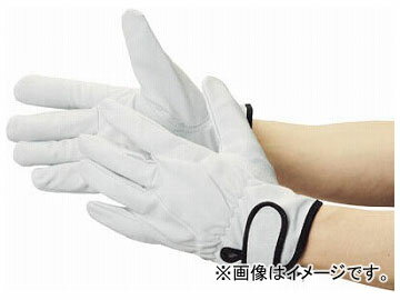 トラスコ中山/TRUSCO マジック式革手袋 裏地付タイプ Lサイズ TYK717L 2868563 JAN：4989999361841 Magic leather gloves lining type size