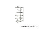 トラスコ中山 M3型中量棚 1500×471×H2100 6段 連結 NG M37556B NG(5090440) type medium sized shelf stage consolidated