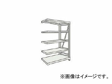 トラスコ中山/TRUSCO M10型重量棚 1800×760×H2100 5段 連結 NG M107675B NG(5091586) JAN：4989999738148 type heavy shelf stage consolidated