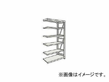 トラスコ中山/TRUSCO M10型重量棚 1200×760×H2100 6段 連結 NG M107476B NG(5081921) JAN：4989999737929 type heavy shelf stage consolidated