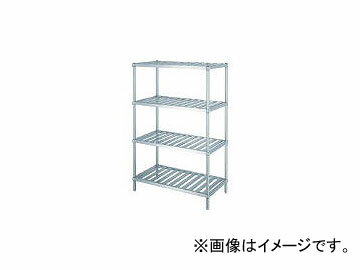 󥳡/SHINKOHIR ƥ쥹åΥê4 RS418060 Stainless steel luxanko shelf stage