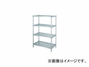 󥳡/SHINKOHIR ƥ쥹åΥê4 RS412060 Stainless steel luxanko shelf stage