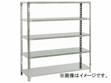 ȥ饹滳/TRUSCO SUS304ê 1500D600H1800 ŷ5 SU36565(3018172) JAN4989999748291 Lightweight shelf Temple stage