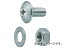 ȥ饹滳/TRUSCO êѥƥ쥹ܥȡʥåȥå M612 SUS304 SUSBNW40(5073031) JAN4989999713008 Stainless steel bolt nut set for lightweight shelves
