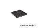 日本プラパレット 輸出梱包用パレット(フック付)黒 EX