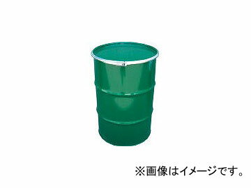 JFEドラムサービス 鋼製ドラム缶 オープンタイプ 外レバー式 200L KD200LSTS Steel drum open type outside lever