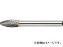 トラスコ中山/TRUSCO 超硬バー 楕円型 φ8X刃長19X軸6 シングルカット TB51C080S(4364686) JAN：4989999237269 Carbide Bar elliptical type blade length axis Single Cut