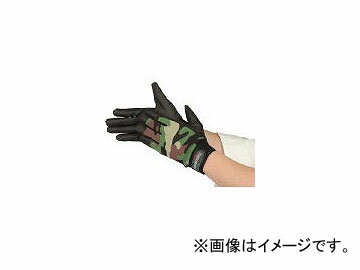 おたふく手袋/OTAFUKU-GLOVE ピーユーウェーブ 迷彩 L K18MEL(4448448) JAN：4970687004317 Peel wave camouflage