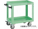 トラスコ中山/TRUSCO ツールワゴン ドルフィン 750X500 4輪自在 ウレタン YG DLWS672UJYG(4547586) Tool wagon dolphin wheels indigenous urethane