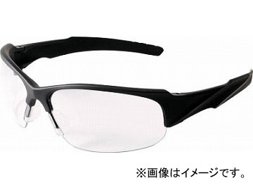 トラスコ中山 二眼型セーフティグラス ブラック TSG-808BK(4889860) JAN：4989999322958 Double eye safety glass black