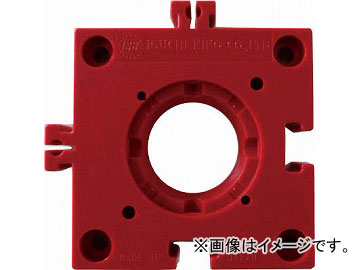 ISB ボールベアー取付ベース パズル赤色 PZ75-RE(4807685) JAN：4562116158854 Ball bear mounting base puzzle red