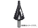 ルコー 2枚刃スパイラルステップドリル 38.5mm チタンアルミニウム 101091F(7659946) blade Spiral Step Drill Titanium Alminium