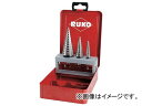 ルコー 3枚刃ステップドリルセット 101326(7660171) 入数：1セット(3本) blade step drill set