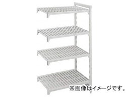 CAMBRO 固定追加ユニット プレミアムシェルフ（アドオンベンチ4段） CSA44607V(7685581)