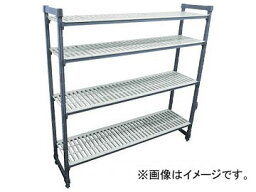 CAMBRO 固定基本ユニット エレメンツシェルフ（ベンチ4段） ESU244872V(7686765)