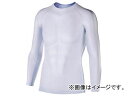 ӂ ⊴EL p[Xgb`N[lbNVc zCg L JW-623-WH-L(7591039) Cold Deodorant Power Stretch Long Sleeve Crew Neck Shirt White