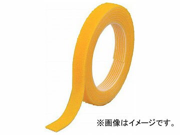 gXRR }WbNohe[v  10mm~30m  MKT-10W-Y(7542020) Magic band binding tape double sided width length yellow