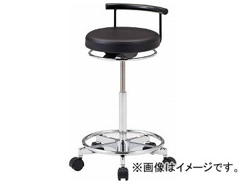 ȥ饹滳 󥰥Сѥ ȿȯ쥿󥷡  RLC-2(7679556) Ring lever type work chair low resilience urethane seat back