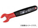 トラスコ中山 絶縁片口スパナ 24mm TZSS-24(7623640) Insulated one sided spanner