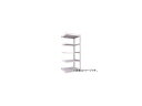 トラスコ中山 TUG型中量棚300kg 連結 1200×476×H2100 5段 TUG30074S5B(7556799) type medium sized shelf consolidated steps