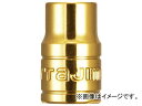 タジマ ソケットアダプター3分用ショート 10mm 6角 TSKA3S-10-6K(8134934) Socket adapter minutes short square