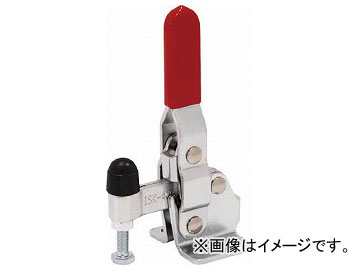 育良 下方押え型トグルクランプ ステンレスタイプ垂直ハンドル(31314) ISK-40A0-2S(7929579) Downward pressed thug clamp stainless steel type vertical handle